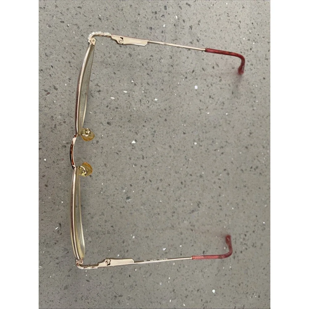 MARCOLIN EYEGLASSES FRAMES ONLY Mod. 7214 Col. 506 FULL RIM 51-18-125 gold oval